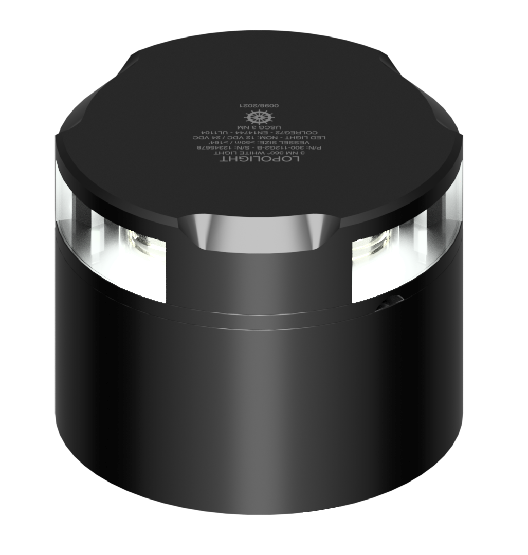 2nm 360° White/Strobe ?Hz, black w/Conn&Alu baseCD 2nm 360° White/Strobe ?Hz, black w/Conn&Alu baseCD